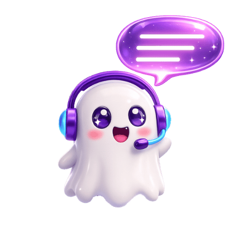 GhostMe mascot instantly generating a structured interview answer